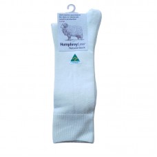 Merino Wool Blend Natural Socks | Plain Cream