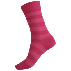Alpaca Blend Pink Stripe Health Socks