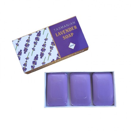 Tasmanian Lavender Soap | Boxed Set of Three