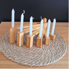 Huon Pine Timber Folding Candle Holder