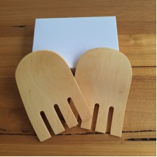 Salad Servers | Huon Pine | Hasa Hands