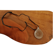 Small Engraved Spoon Pendant