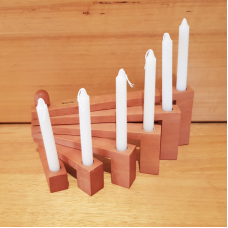 Tasmanian Myrtle Folding Candle Holder